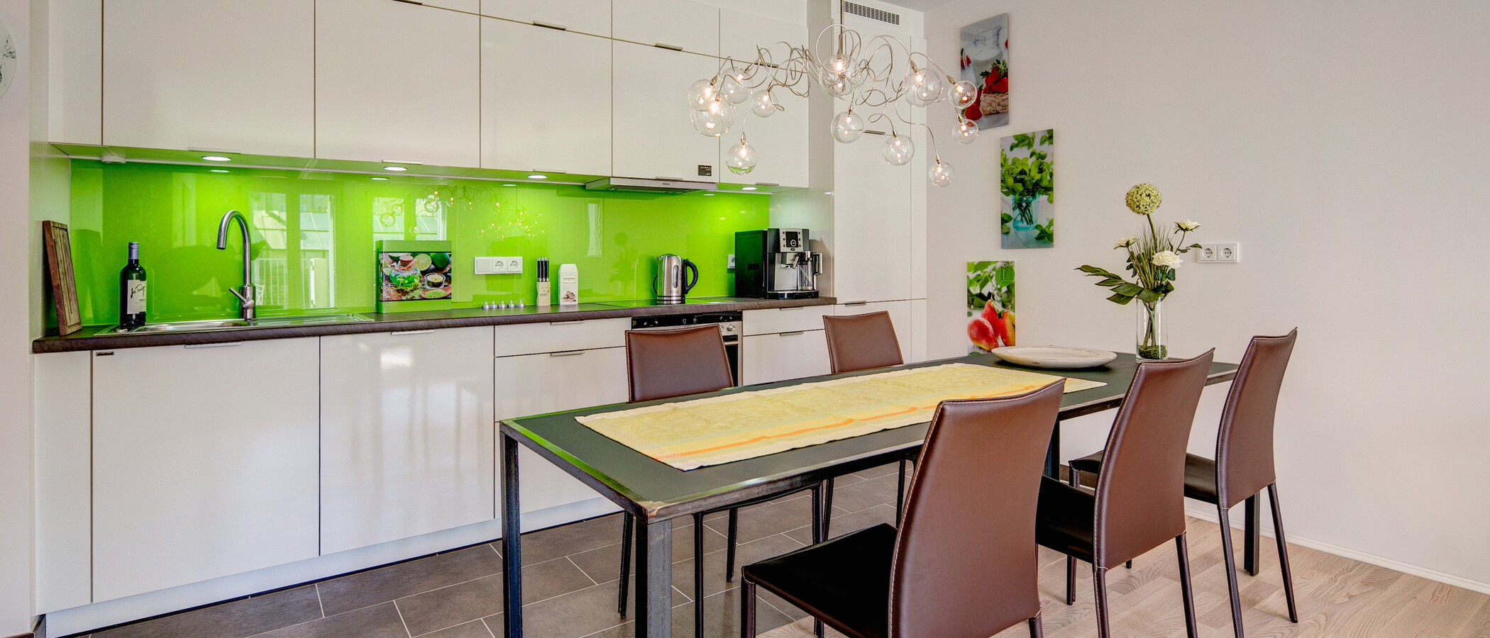 квартира München Schwabing-West 02 кухня 8608