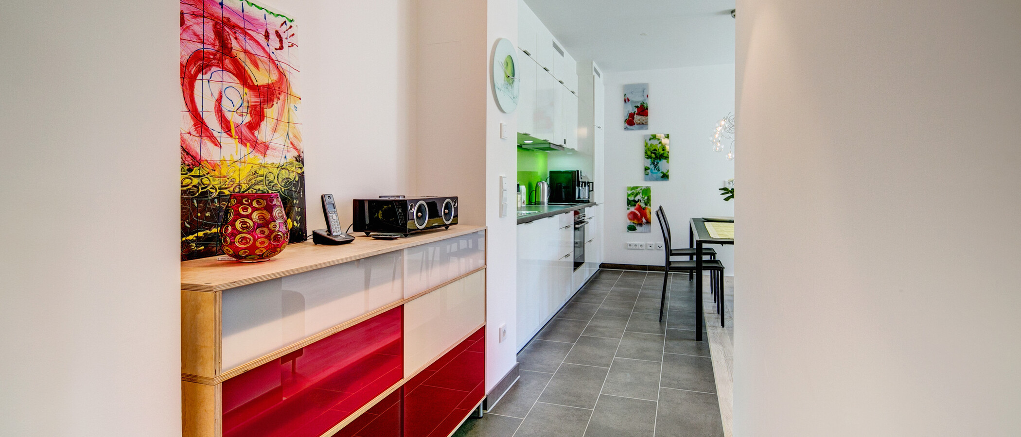 квартира München Schwabing-West 03 коридор 8608