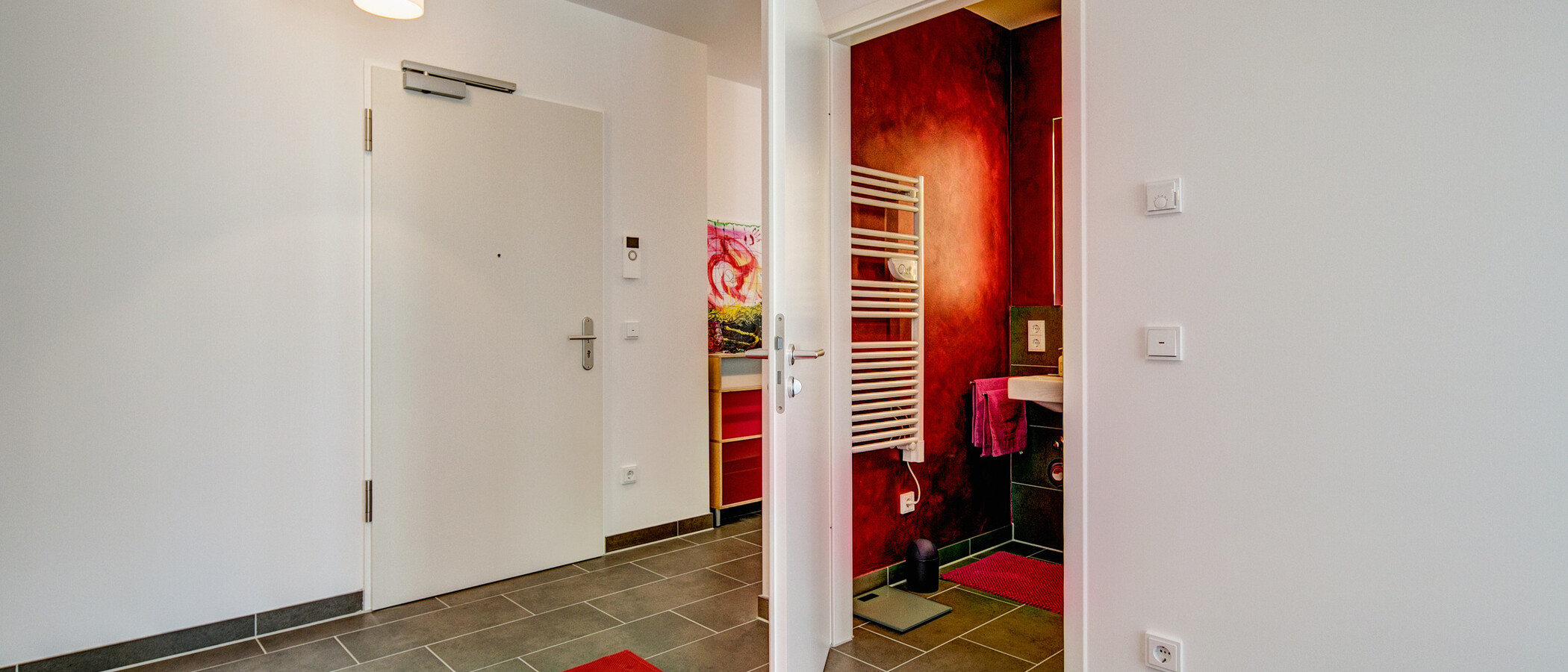 квартира München Schwabing-West 04 коридор 8608