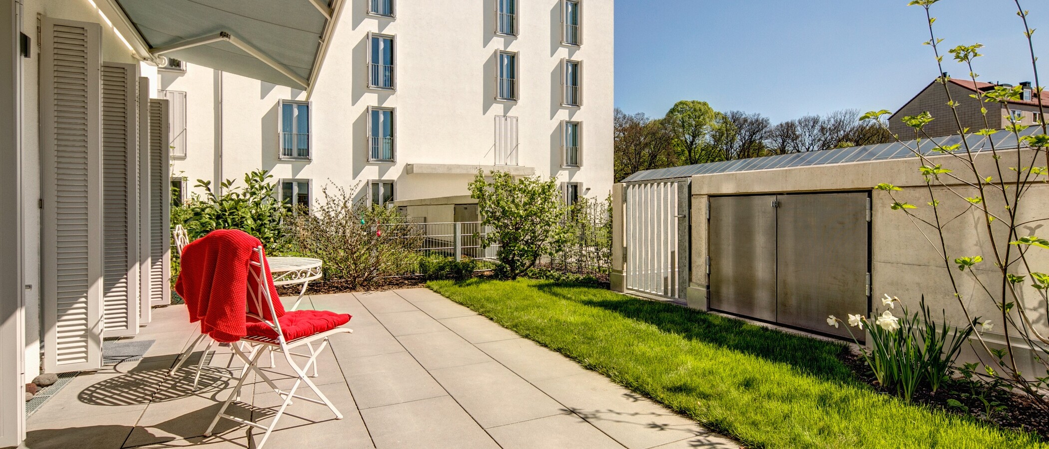 квартира München Schwabing-West 02 терраса 8608