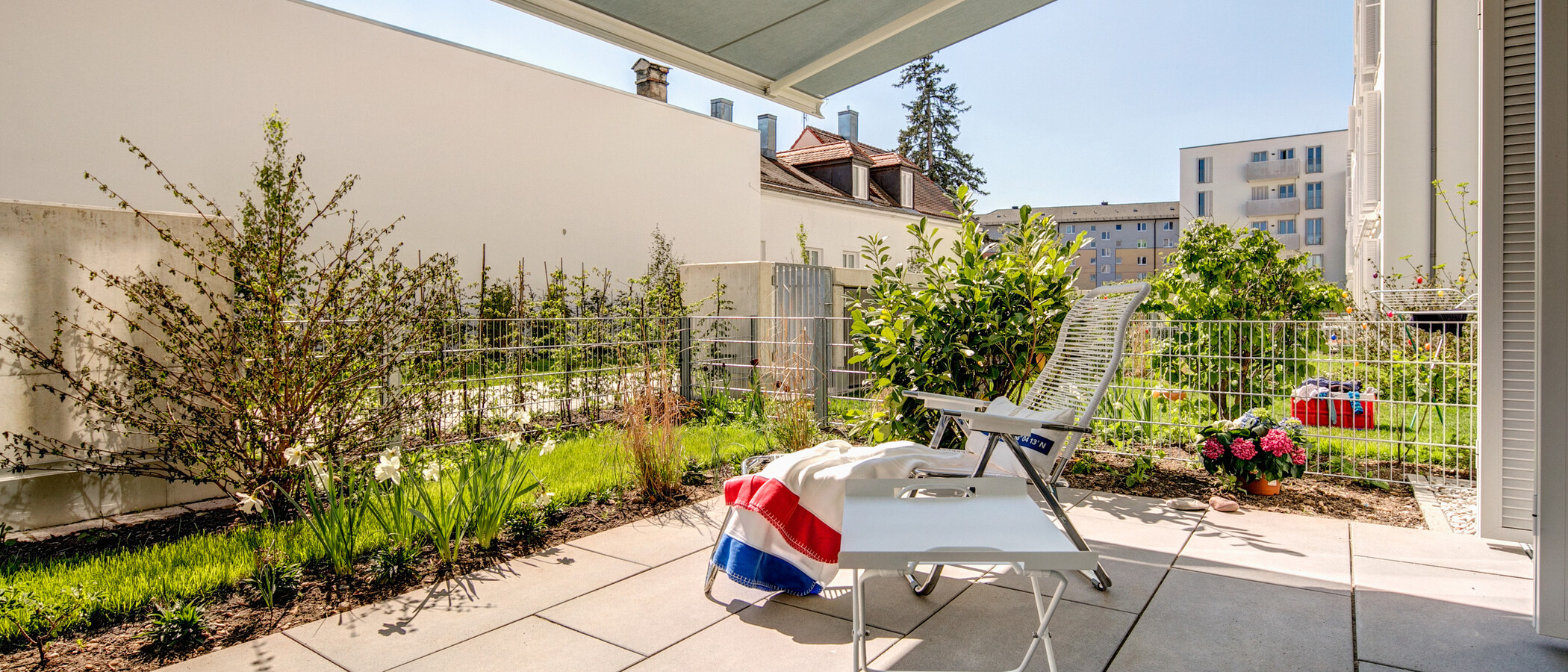 квартира München Schwabing-West 04 терраса 8608