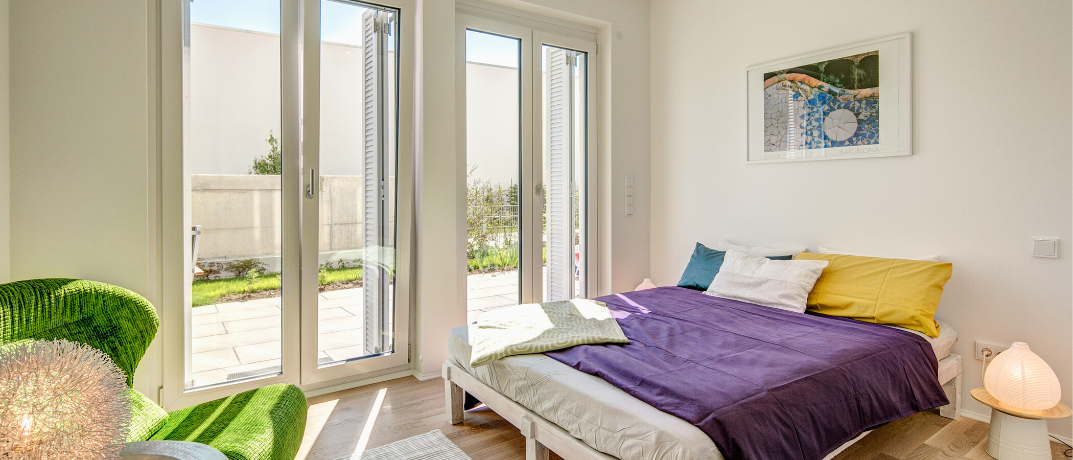 квартира München Schwabing-West 01 спальная 8608