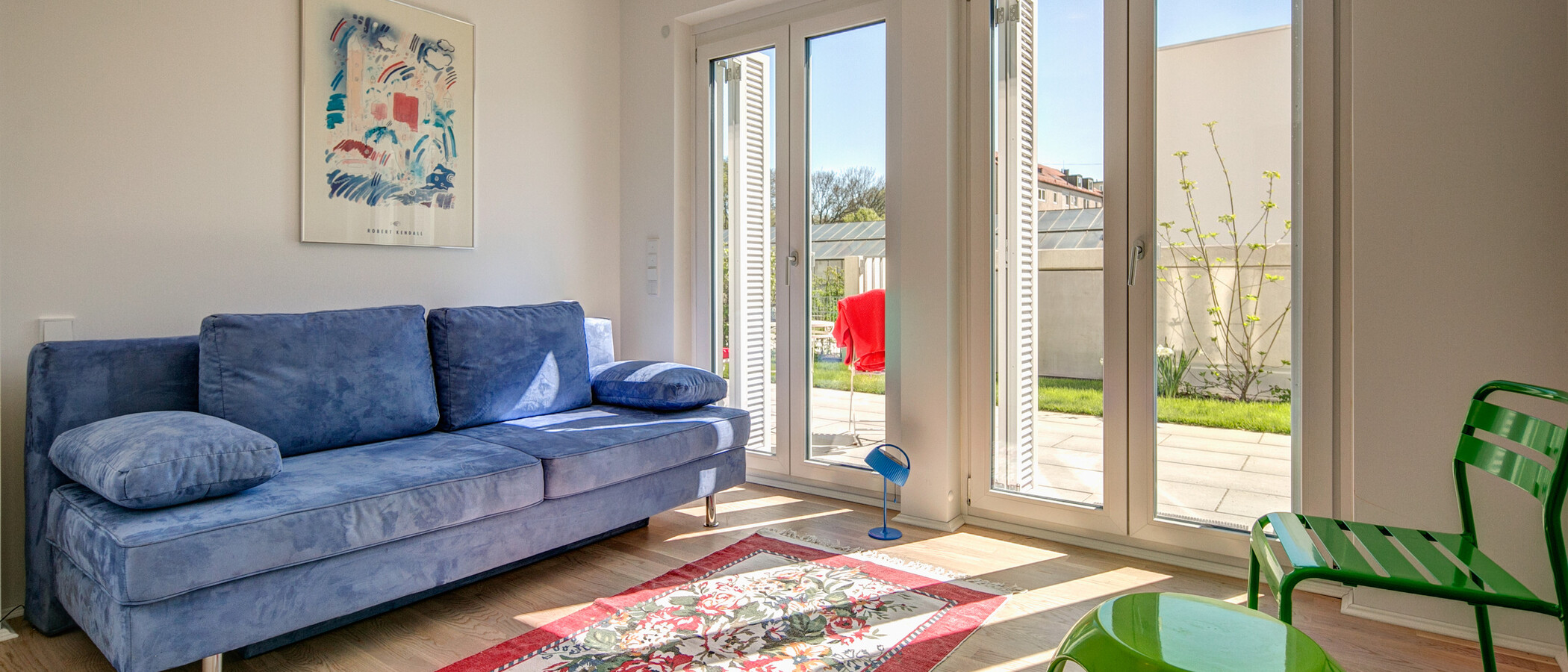 квартира München Schwabing-West 01 гостевая комната 8608