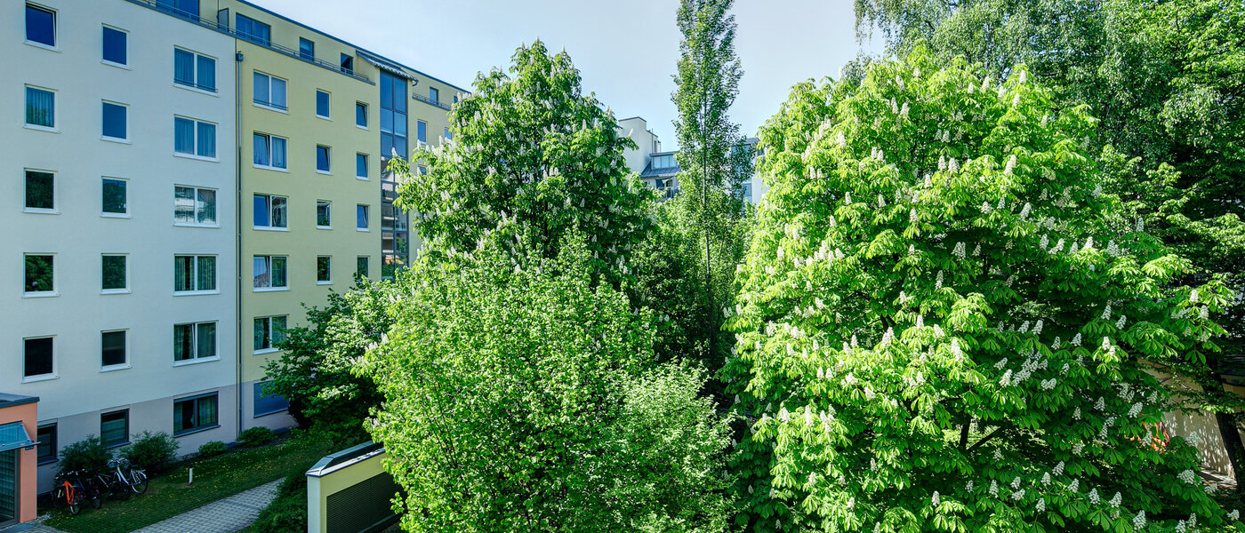 квартира München Maxvorstadt - Universitätsviertel 03 вид из окна 8629