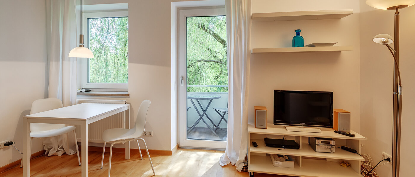 квартира München Parkstadt Bogenhausen 02 жилое пространство 8635