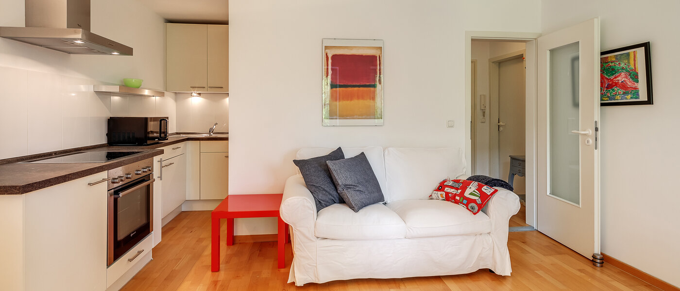 квартира München Parkstadt Bogenhausen 04 жилое пространство 8635