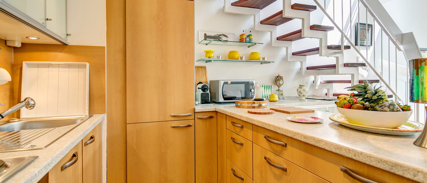 двухэтажная квартира München Nymphenburg 01 кухня 8639