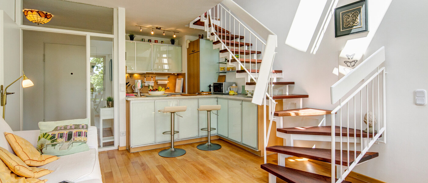 двухэтажная квартира München Nymphenburg 05 кухня 8639