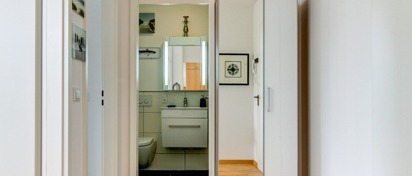 двухэтажная квартира München Nymphenburg 01 коридор 8639