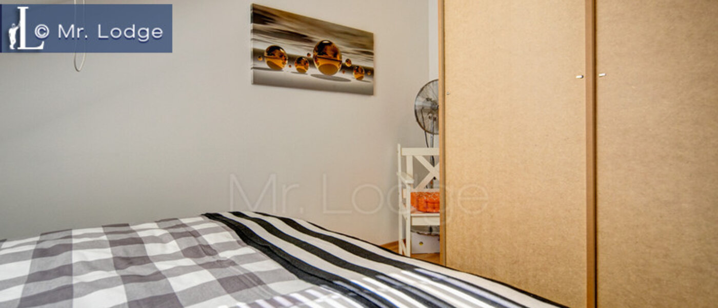 двухэтажная квартира München Nymphenburg 03 2-я спальная комната 8639