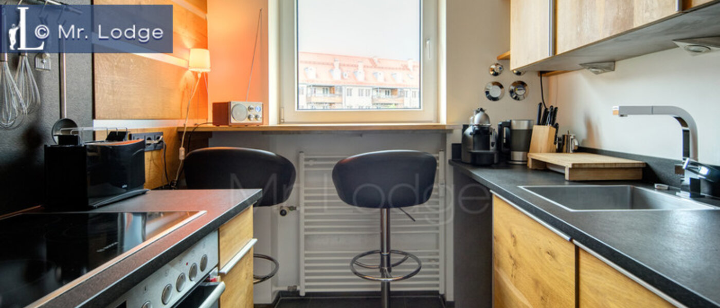 квартира München Schwabing-West (rund um den Hohenzollernplatz) 02 кухня 8662