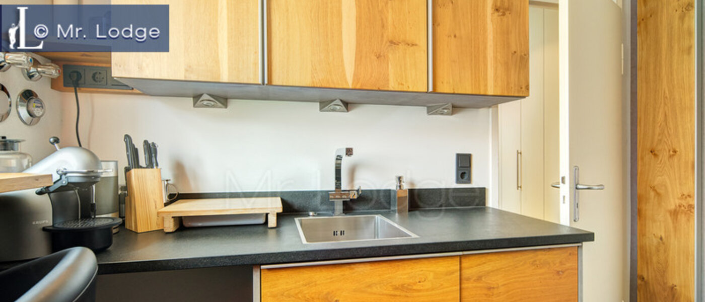 квартира München Schwabing-West (rund um den Hohenzollernplatz) 03 кухня 8662