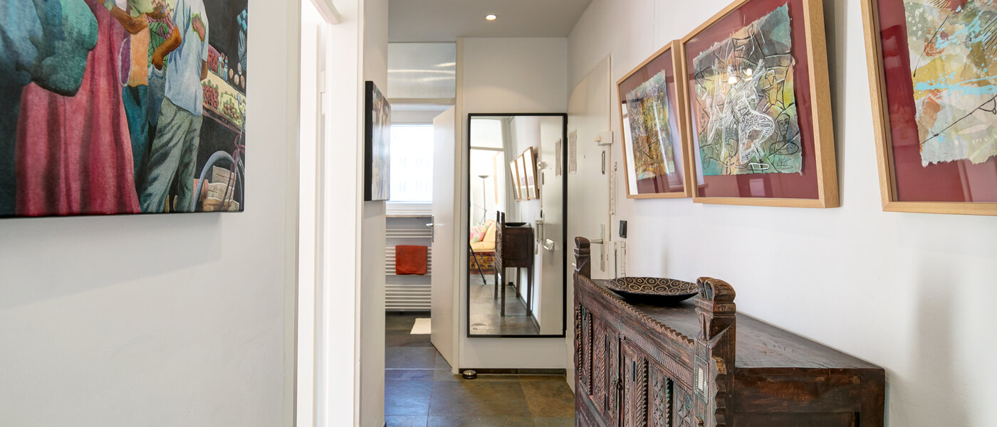 квартира München Schwabing-West (rund um den Hohenzollernplatz) 01 коридор 8662