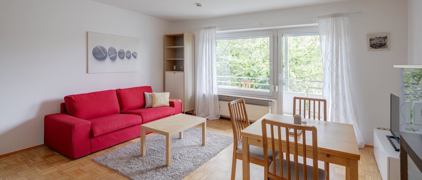 квартира München Am Hart 01 жилое пространство 8704