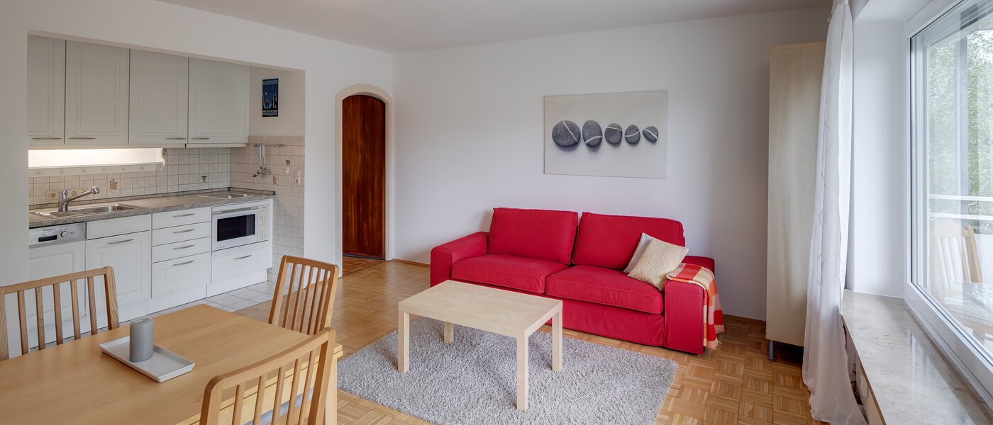 квартира München Am Hart 04 жилое пространство 8704