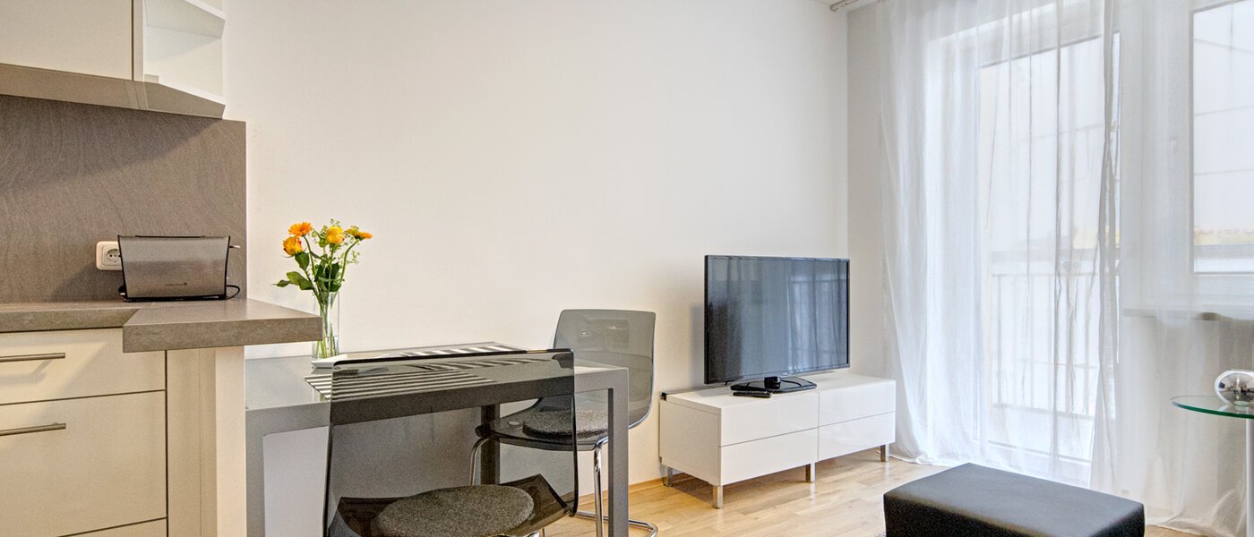 квартира München Maxvorstadt - Westen 04 гостиная 8727