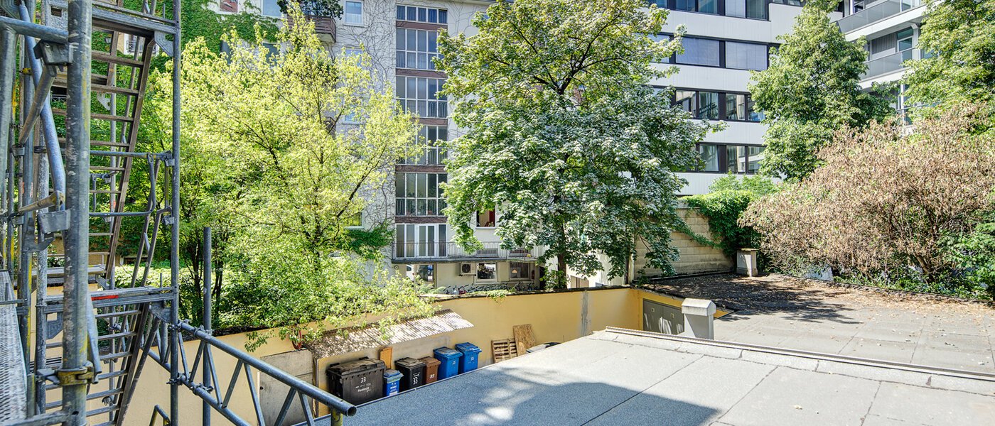 квартира München Maxvorstadt - Westen 02 вид из окна 8727