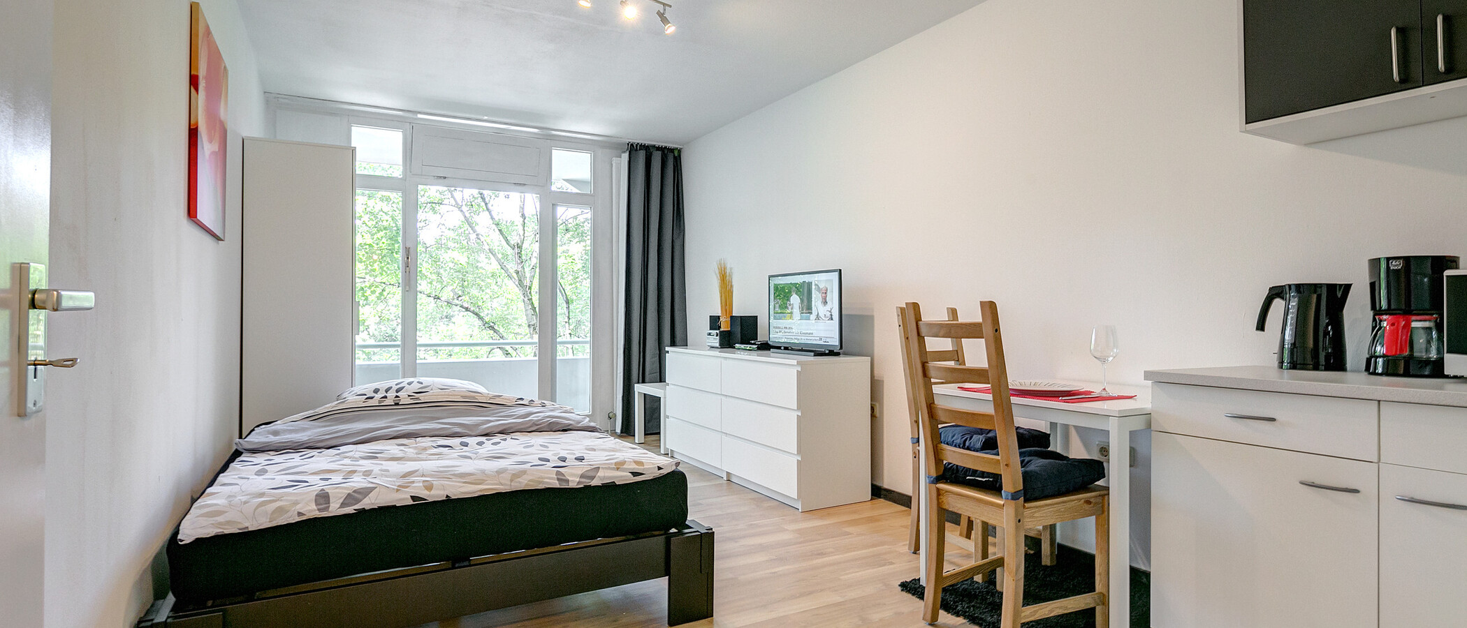 квартира München Isarvorstadt 01 гостиная 8737