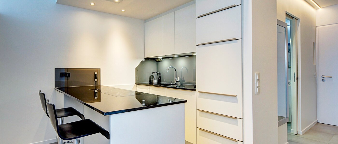 квартира München Olympiadorf 02 кухня 8757