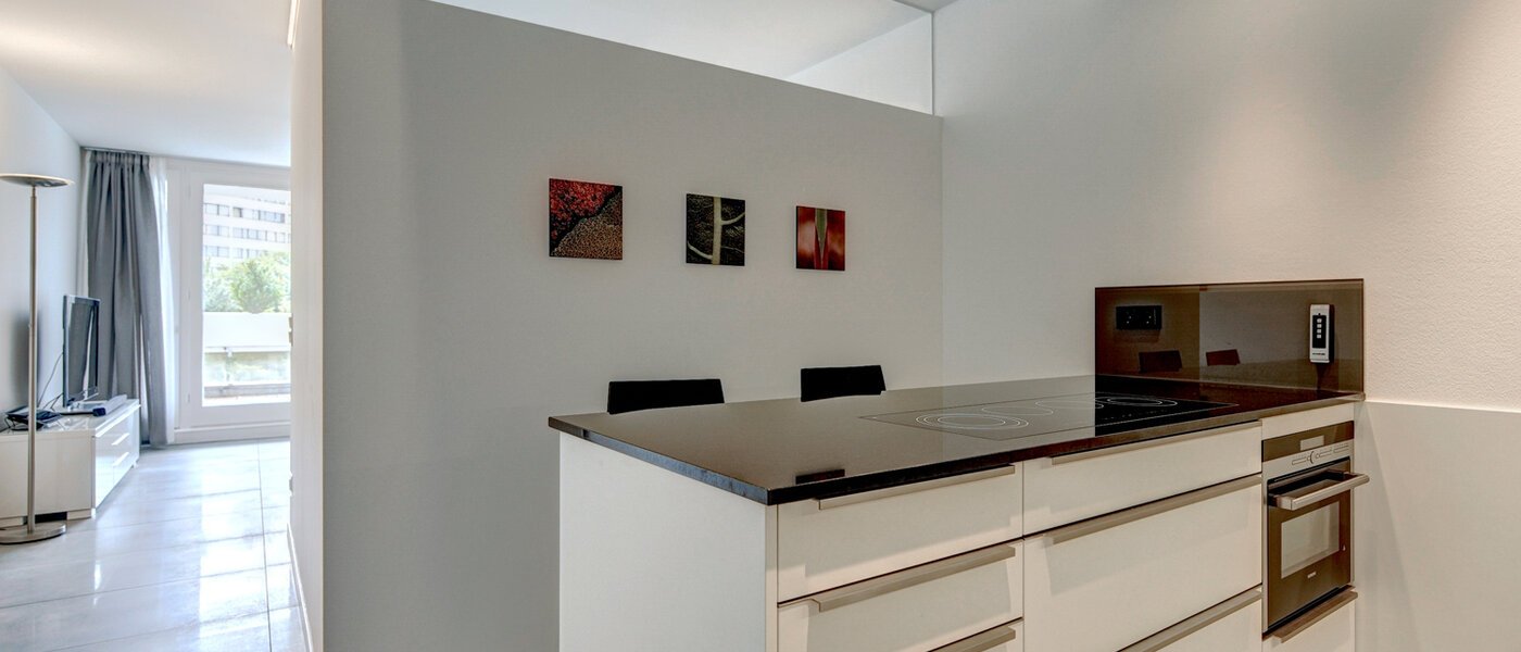 квартира München Olympiadorf 05 кухня 8757