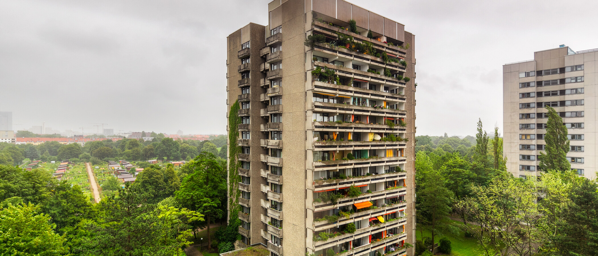 квартира München Schwabing-West 02 вид из окна 8769