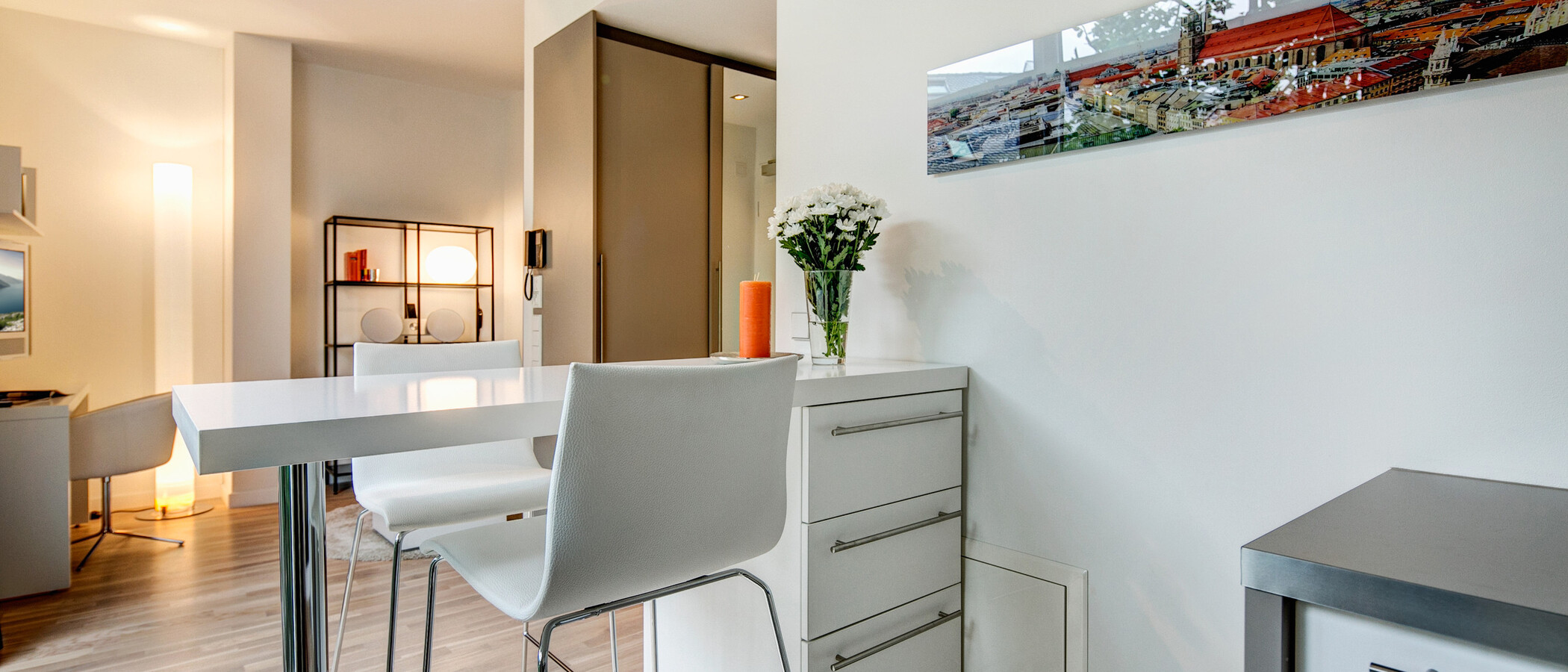 квартира München Bogenhausen 03 кухня 8773