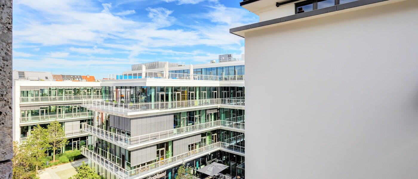 квартира München Maxvorstadt 04 вид из окна 8779