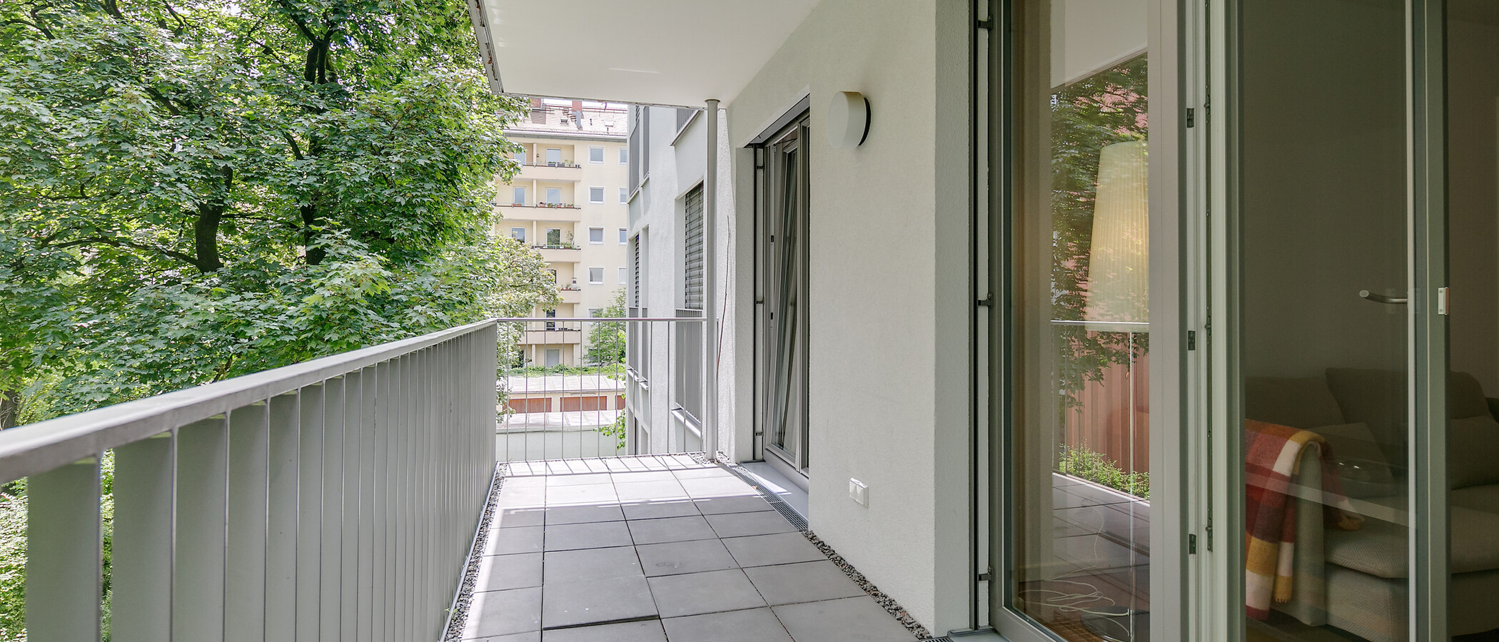 квартира München Schwanthalerhöhe 01 балкон 8783