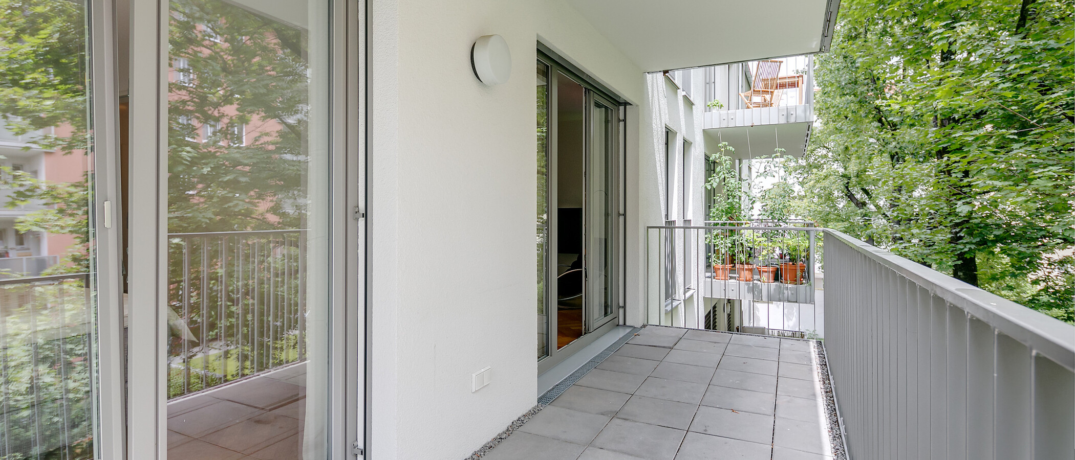 квартира München Schwanthalerhöhe 02 балкон 8783