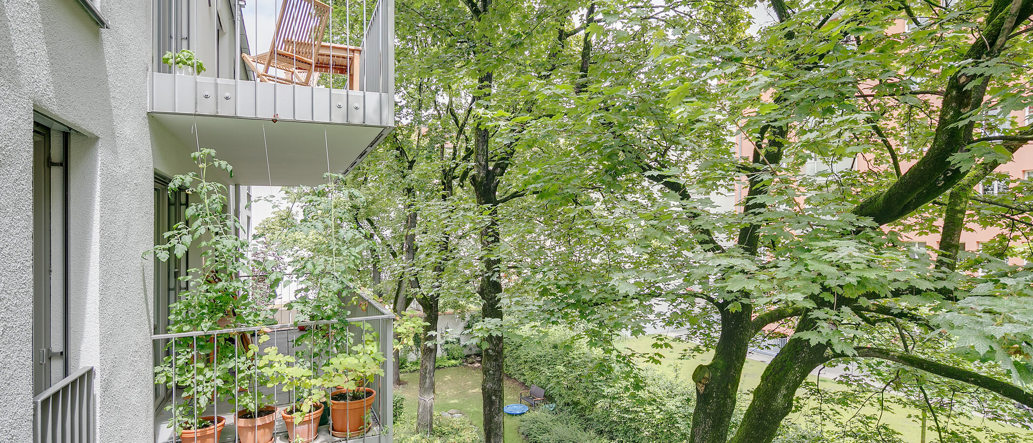 квартира München Schwanthalerhöhe 01 вид из окна 8783