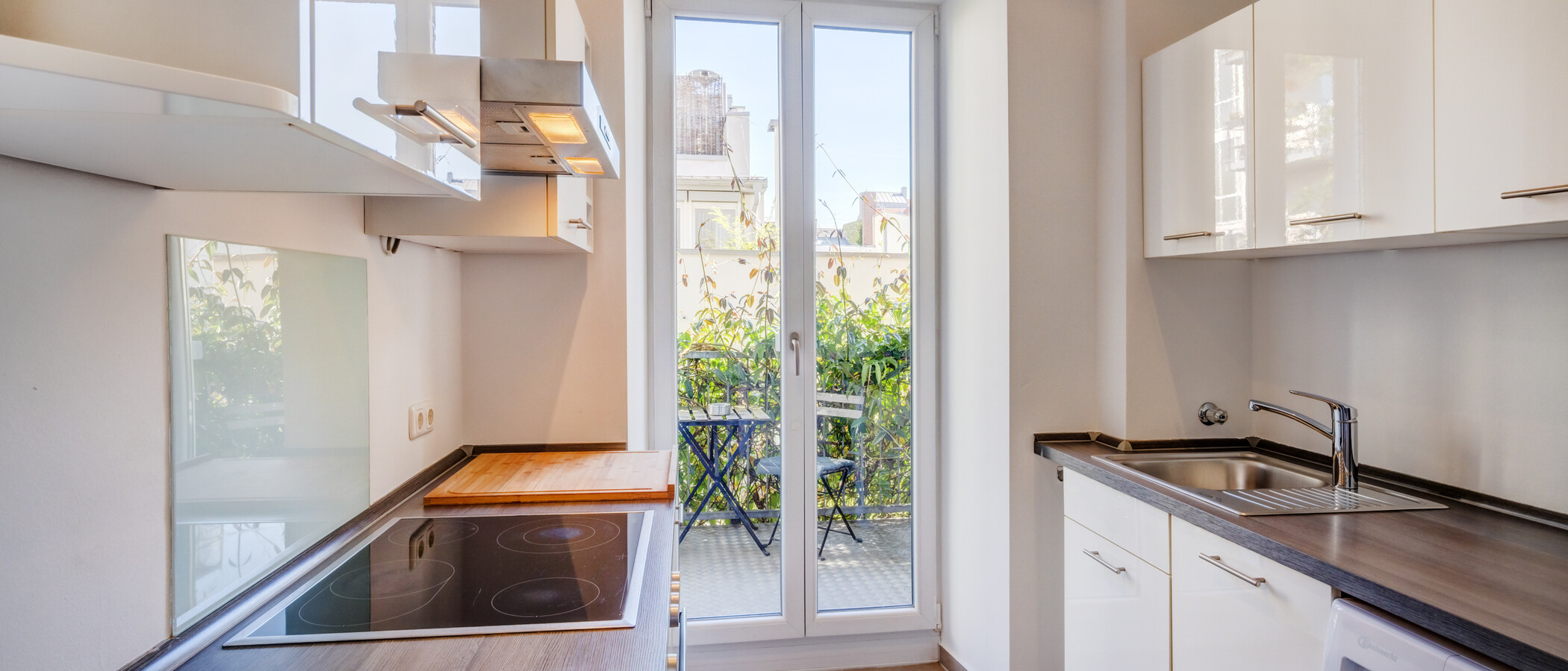 квартира München Maxvorstadt - Universitätsviertel 01 кухня 8789