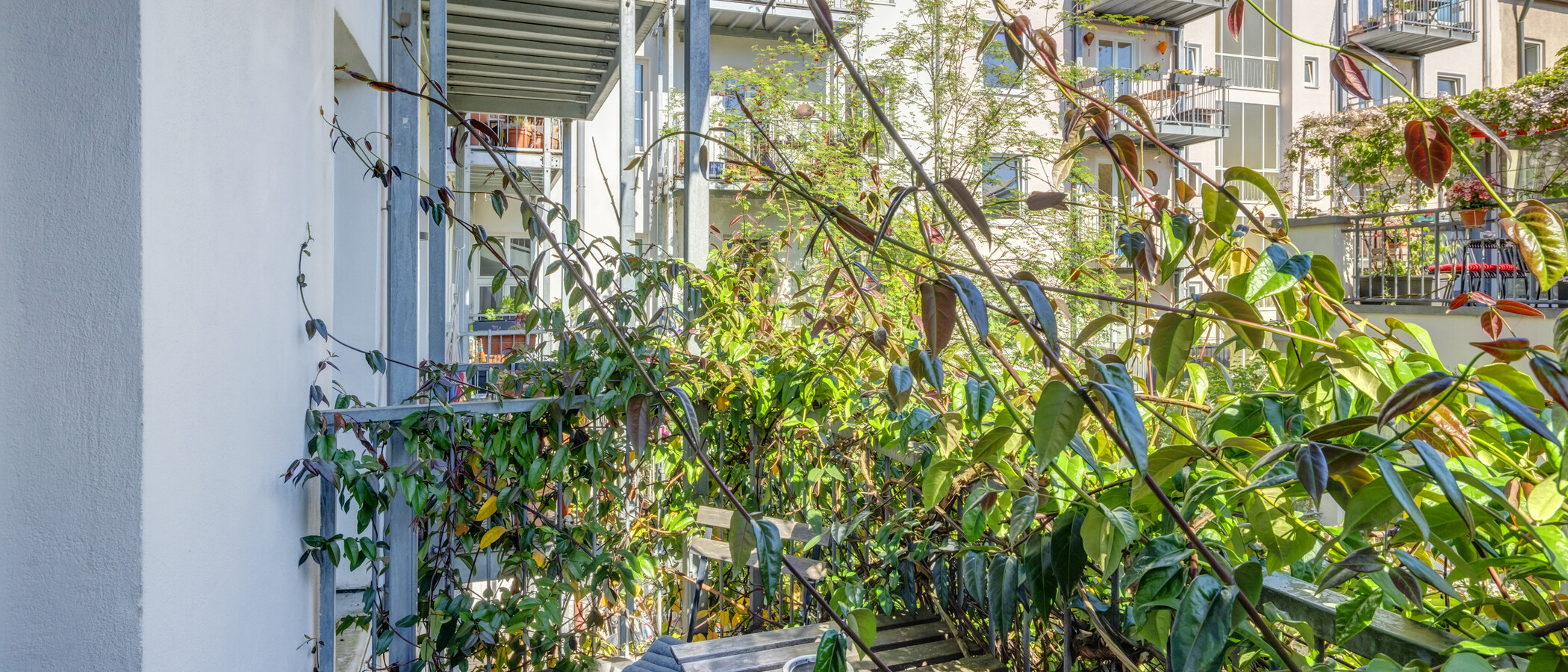 квартира München Maxvorstadt - Universitätsviertel 02 балкон 8789