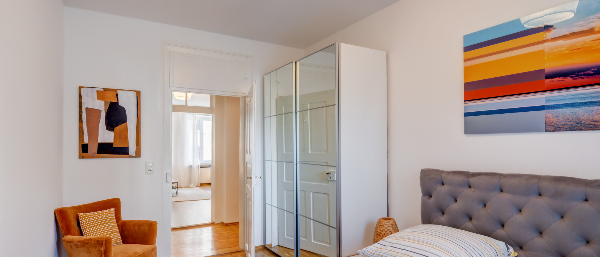 квартира München Maxvorstadt - Universitätsviertel 02 1-я спальная комната 8789