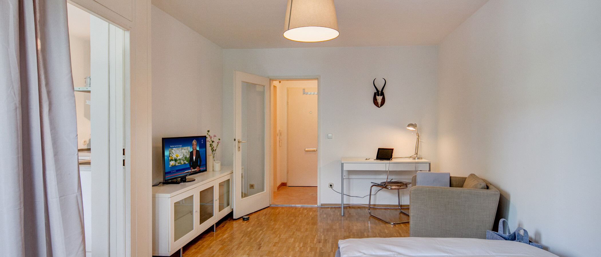 квартира München Untergiesing 03 гостиная 8797