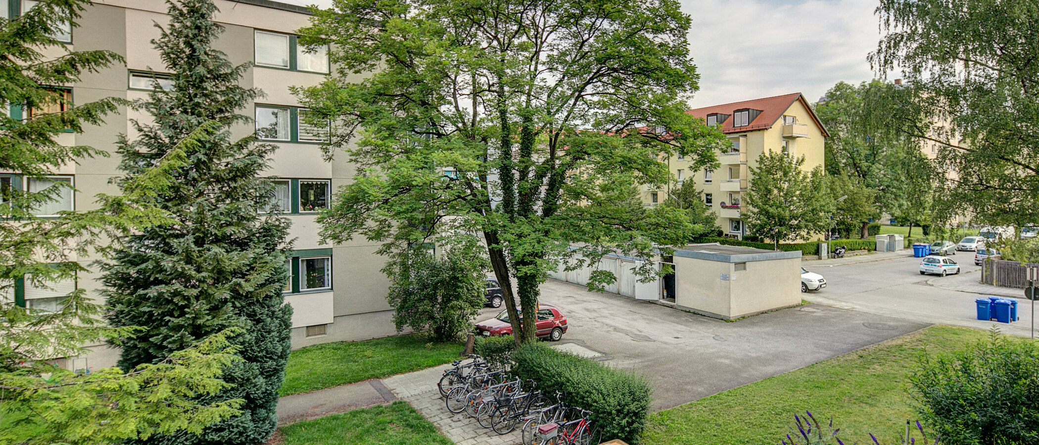 квартира München Untergiesing 02 вид из окна 8797