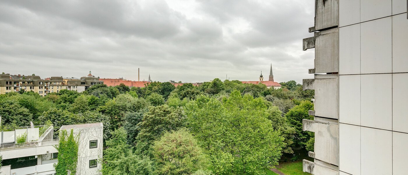 квартира München Haidhausen 01 вид из окна 8801