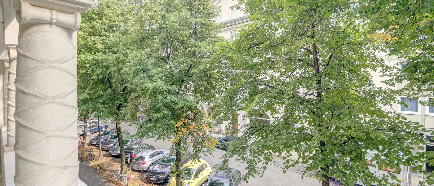 квартира München Schwabing 02 вид из окна 8837