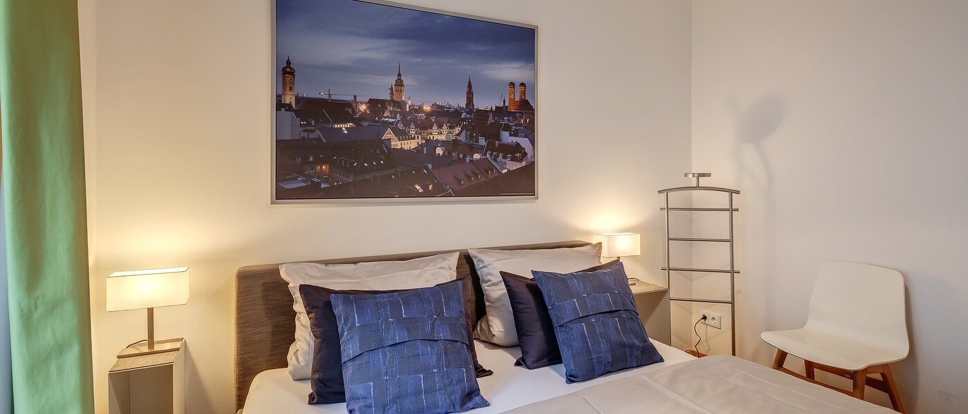 квартира München Schwabing 02 2-я спальная комната 8837