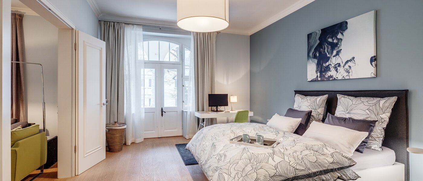 квартира München Schwabing 01 1-я спальная комната 8837