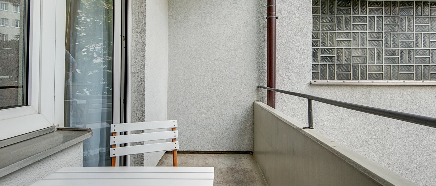 квартира München Schwabing-West (rund um den Hohenzollernplatz) 03 балкон 8843
