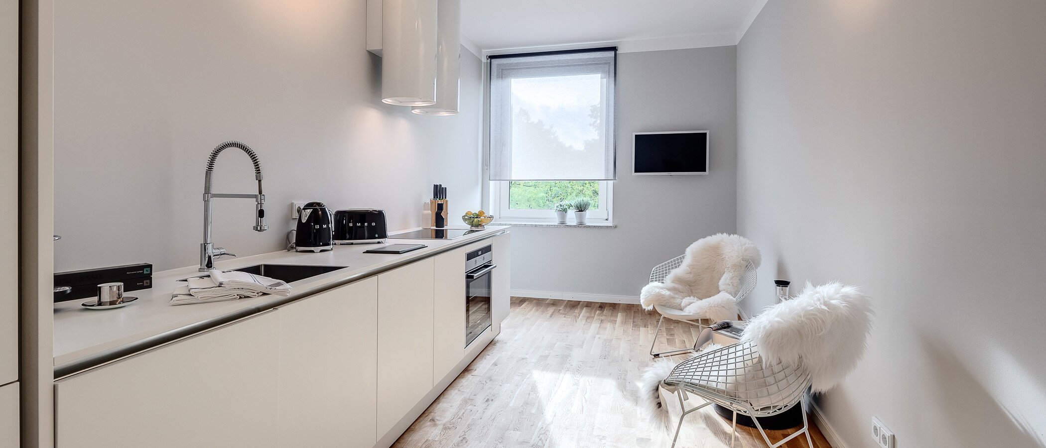 квартира München Schwabing-West (rund um den Hohenzollernplatz) 01 кухня 8850