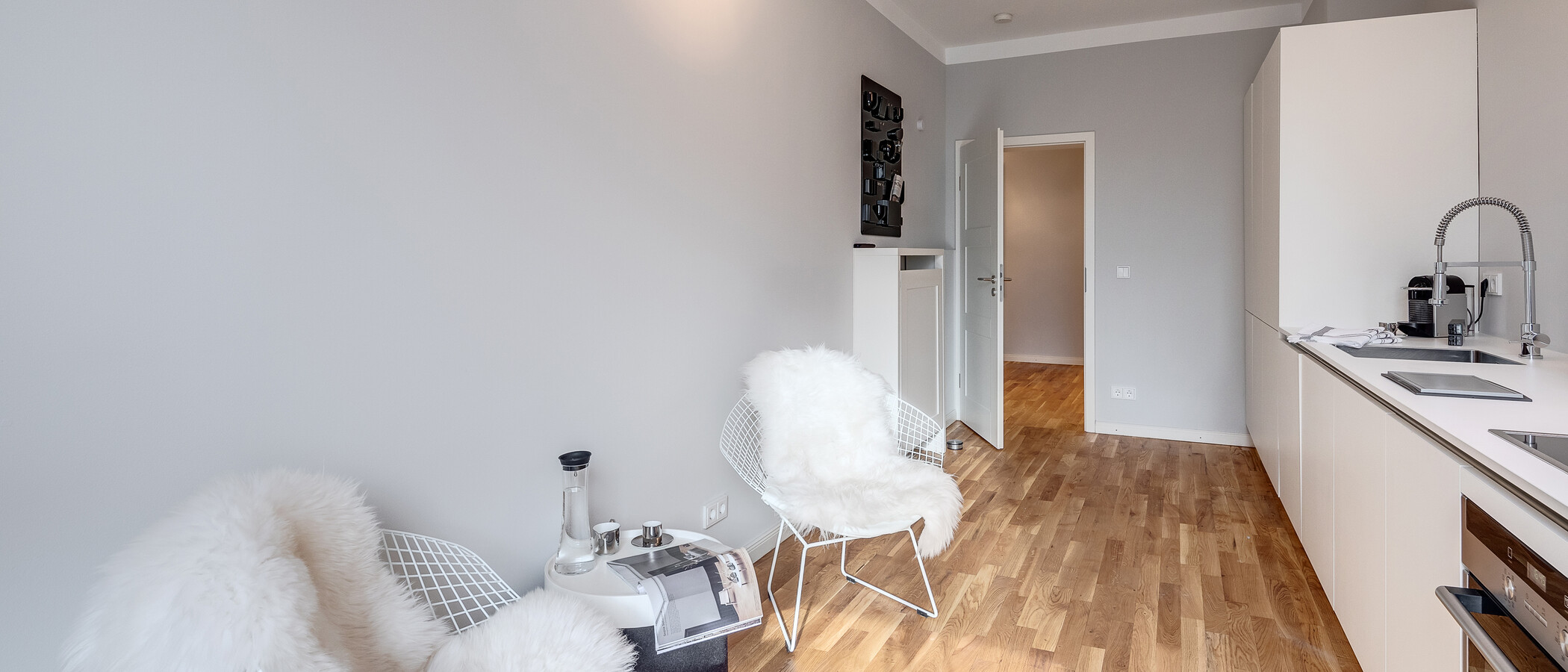 квартира München Schwabing-West (rund um den Hohenzollernplatz) 04 кухня 8850