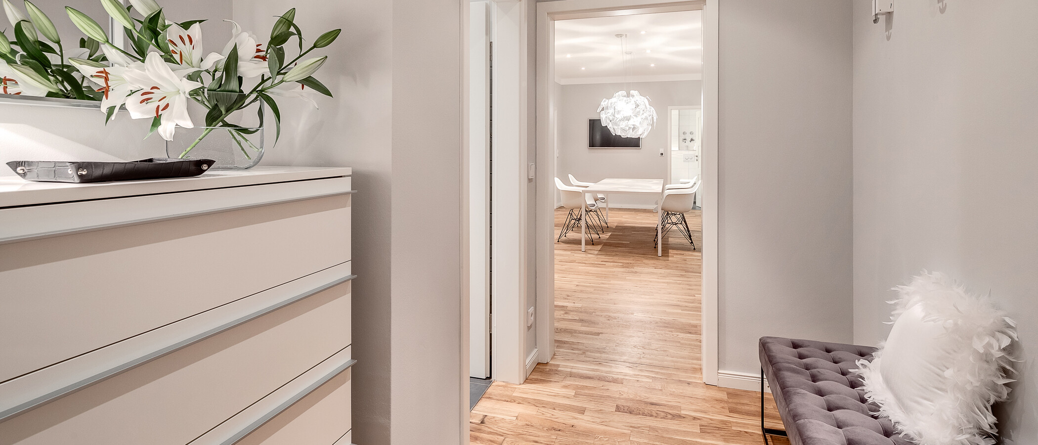 квартира München Schwabing-West (rund um den Hohenzollernplatz) 01 коридор 8850