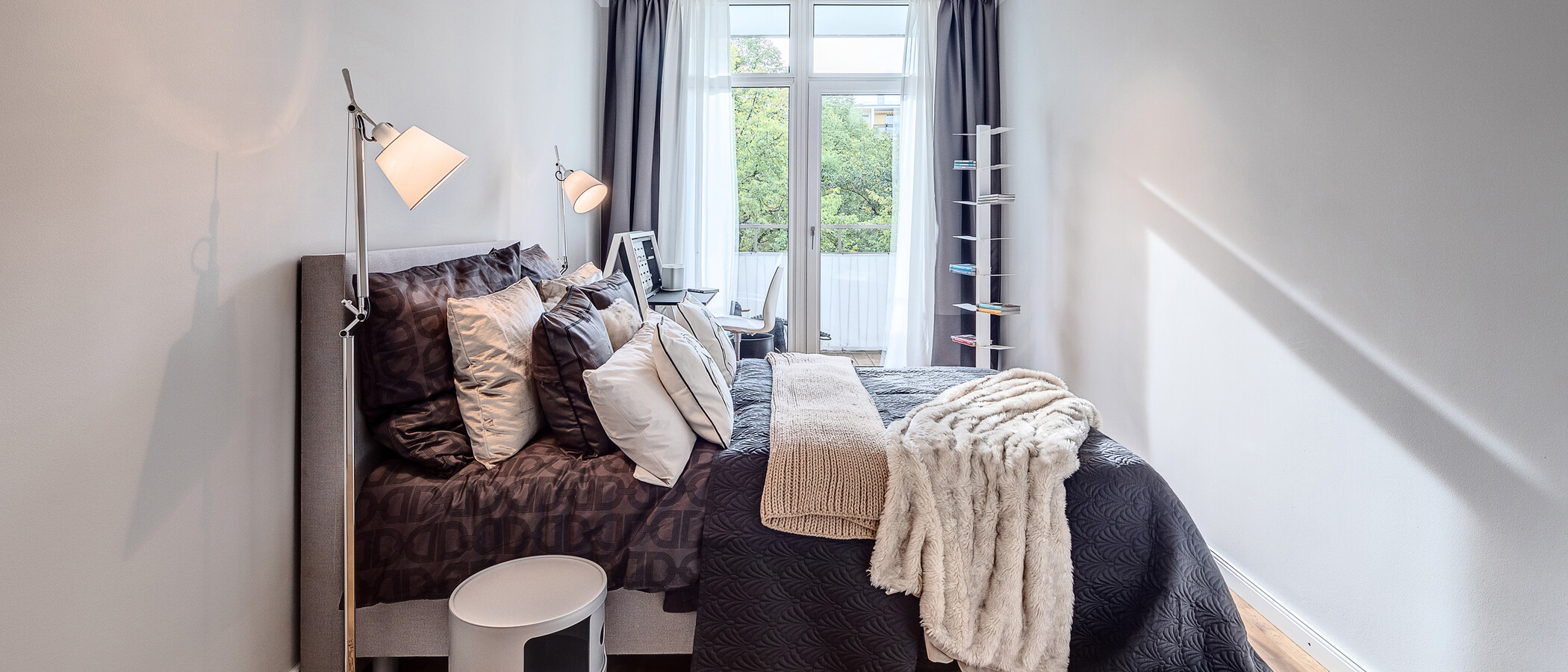 квартира München Schwabing-West (rund um den Hohenzollernplatz) 01 2-я спальная комната 8850