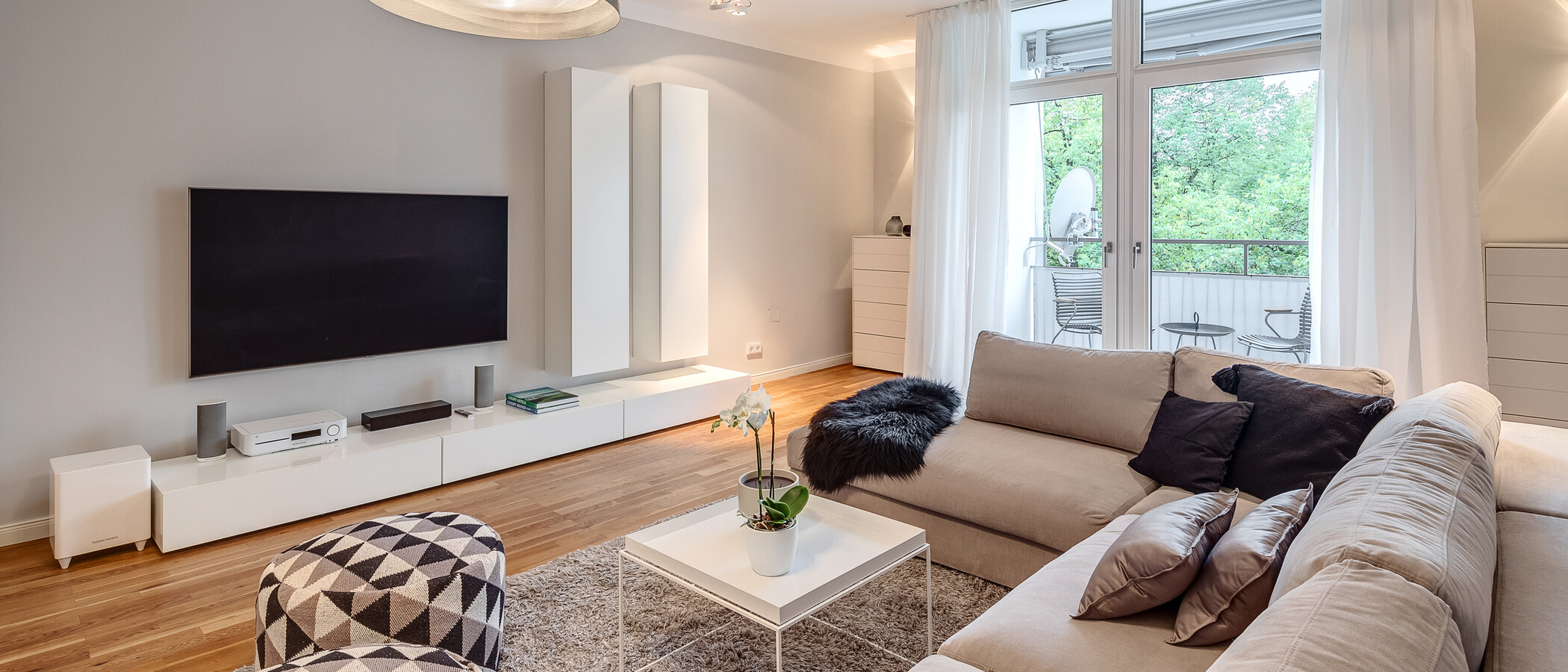 квартира München Schwabing-West (rund um den Hohenzollernplatz) 04 жилое пространство 8850