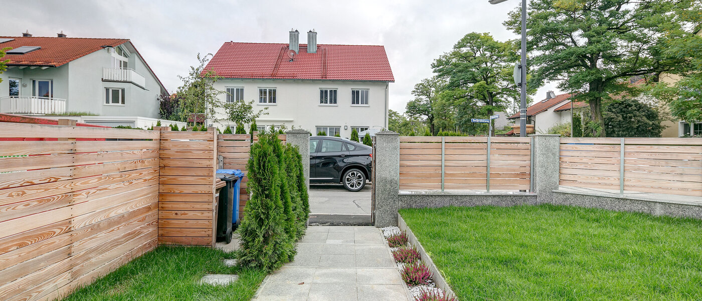 дом München Freimann 01 сад 8852