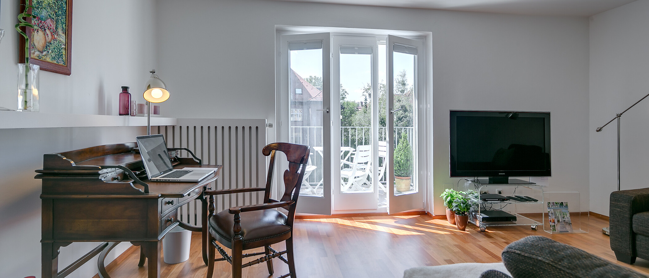 квартира München Schwabing-Nord (zw. Belgrad- & Leopoldstraße) 04 гостиная 8856