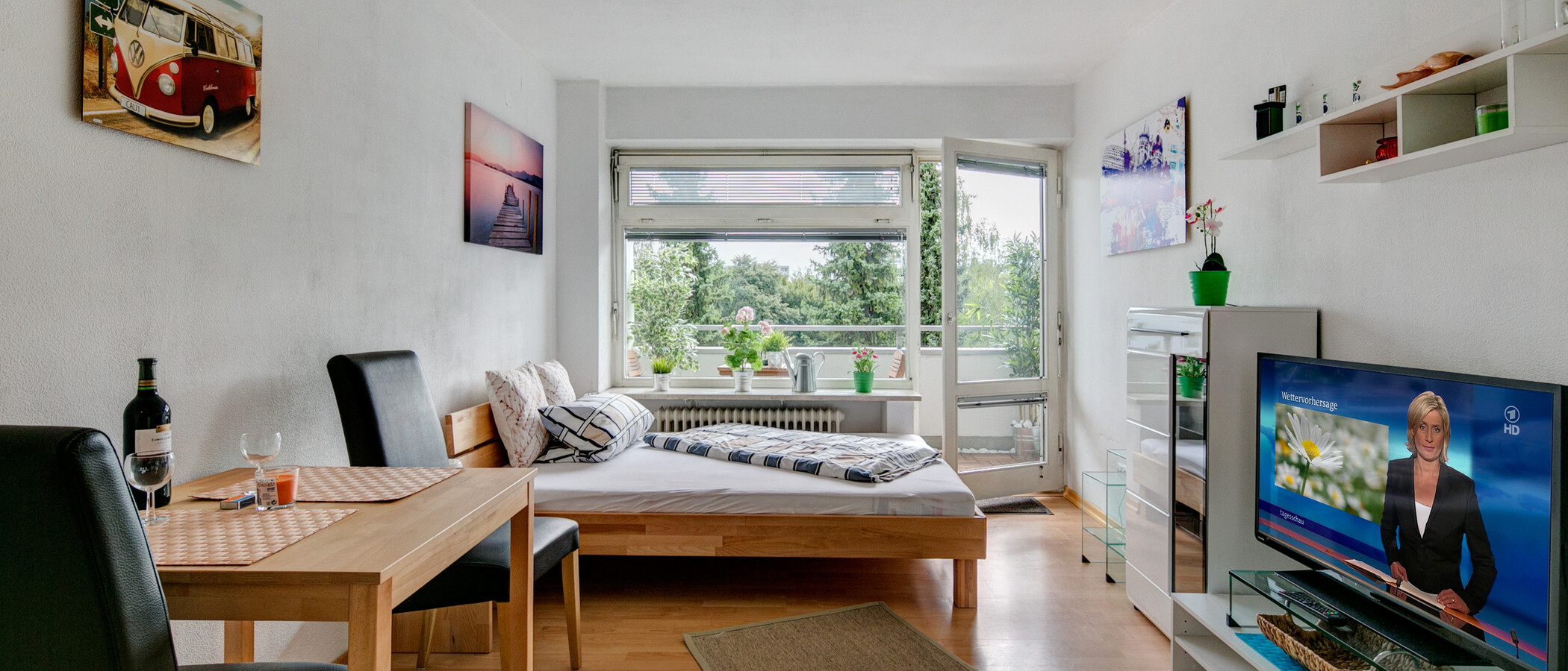 квартира München Oberföhring 01 гостиная 8865