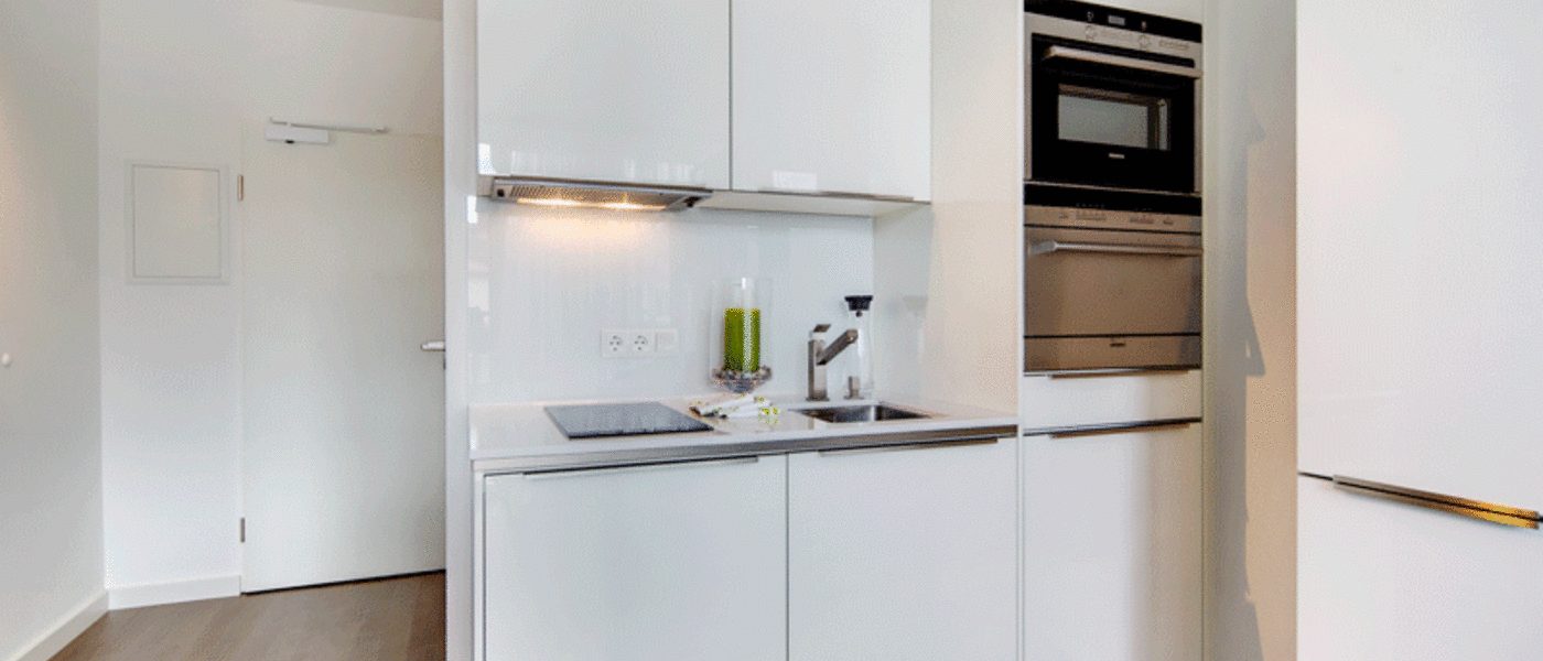 квартира München Schwabing (rechts der Leopoldstraße) 01 кухня 8867