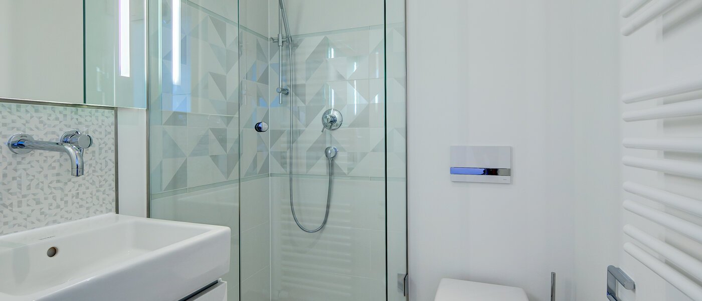 квартира München Schwabing (rechts der Leopoldstraße) 01 ванная комната 8867